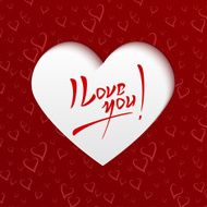 I Love You - Valentines Day Greeting Card N2