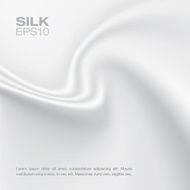 White silk background horizontal composition N2