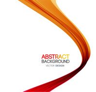 Abstract curved lines background Template brochure design N94