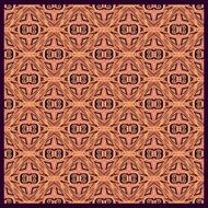 Seamless laced pattern in medieval style N4
