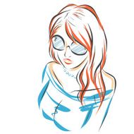 Girl in Sunglasses N5