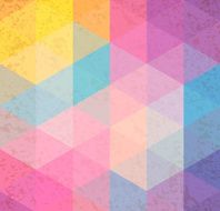 abstract colorful triangle texture pattern background