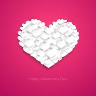 Valentines Card With Heart N12