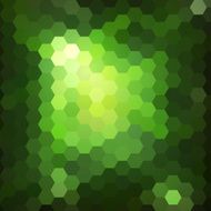 Abstract colorful hexagons background N16