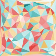 Abstract pastel triangles background N2
