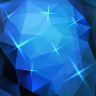 Abstract blue triangles background N2