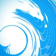 abstract blue wave stripe pattern background N5