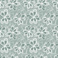 Old lace background ornamental flowers Vector texture N9