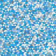 Colored triangle seamless pattern background N2