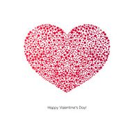 Valentines Card With Heart N13