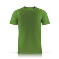 green T-shirt template N3