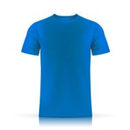 blue T-shirt template N6