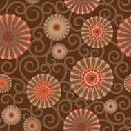 floral wallpaper N15