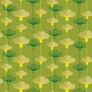 Pattern With Yellowcup Flowers