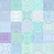 Seamless cross pattern in various color For banknote money design N156