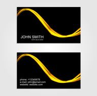 Vector creative business cards N6