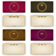 Elegant template for luxury invitation card