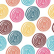 Seamless vector retro background