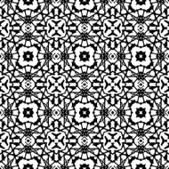 Vector art deco pattern in black and white