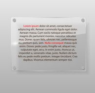 Realistic Glass Frames Vector Illustration N30