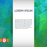 Abstract Colorful Triangles Background Vector N236