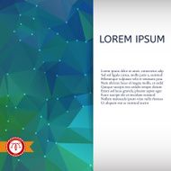 Abstract Colorful Triangles Background Vector N237