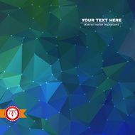 Abstract Colorful Triangles Background Vector N239