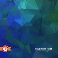 Abstract Colorful Triangles Background Vector N241