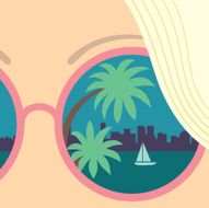 Traveling girl