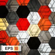 Colourful modern geometrical abstract background N2