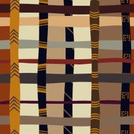 Seamless texture with crossover elements