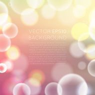Vector colorful bokeh abstract background N3