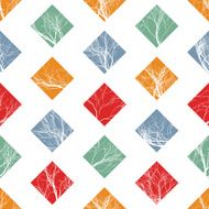 Abstract Colorful Squares Seamless Pattern Vector N5