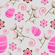 Seamless Easter pattern N4