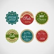 sale labels set N3