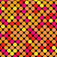 Abstract geometric background multicolor pattern in warm colors