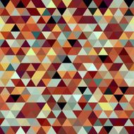 bright abstract triangles background