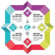 Infographic Concept for Presentation - Business Vector Scheme N2