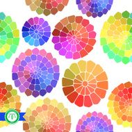 Abstract Seamless Pattern Vector N4