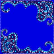 background with a wave of precious stones