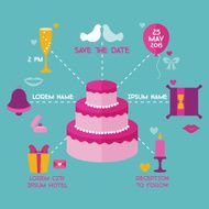 Save the Date - Wedding Invitation Card