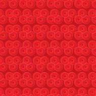 Red Circles Pattern