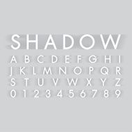 alphabetic fonts and numbers N37
