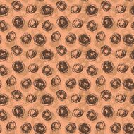 Animal pattern print with brushed shapes