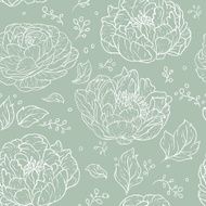 Seamless Floral Pattern N793