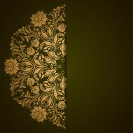 Elegant background with lace ornament N13