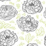 Seamless Floral Pattern N795