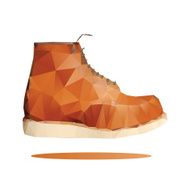 working boots Isolated on white background N2