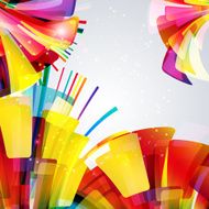 Multicolor abstract bright background Elements for design N14