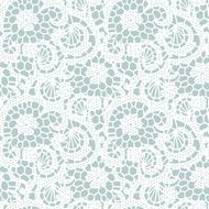 Lace seamless pattern with flowers N181
